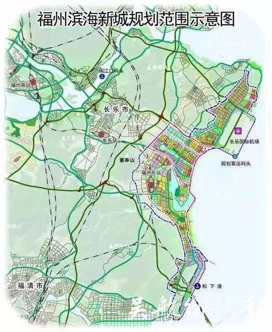 长乐滨海新城展现全新面貌，科技引领未来最新动态揭秘