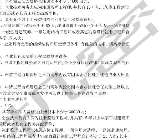 最新工程监理企业资质标准解读，全面梳理与解读，把握行业准入门槛